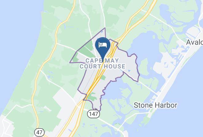 Cape May - The Doctor's Inn Bed And Breakfast Maps
