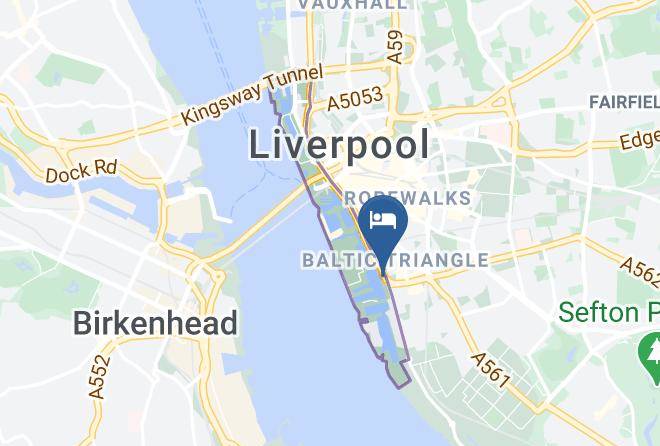 Liverpool - The Dolby Hotel Maps