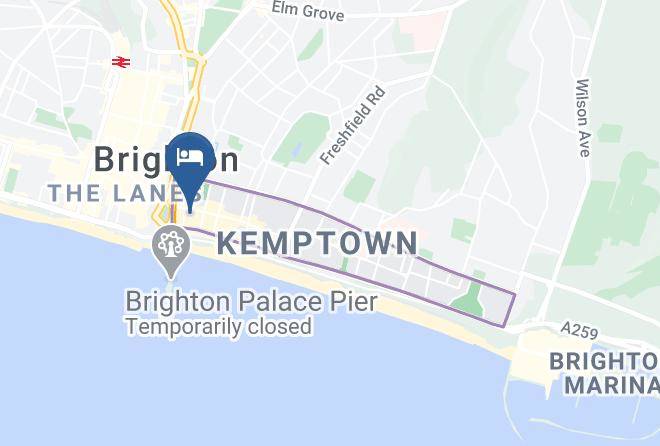 Brighton And Hove - The Dolphin Maps