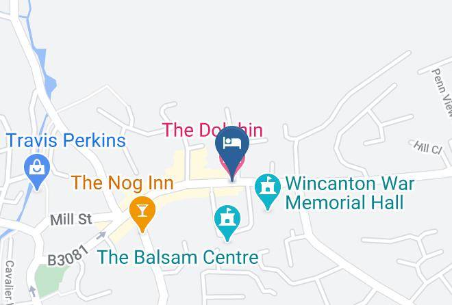 The Dolphin Hotel Map