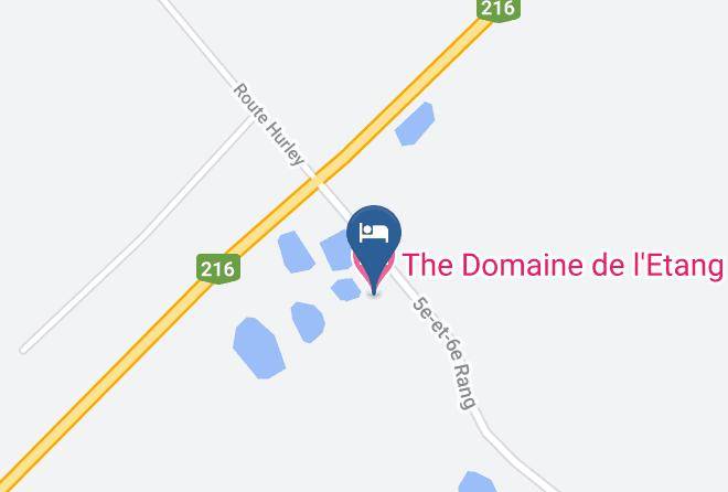 The Domaine De L'etang Map