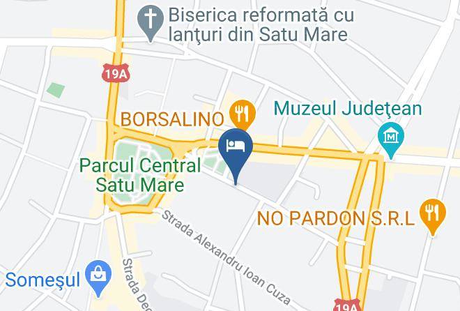 Satu Mare - The Dome Hotel Maps