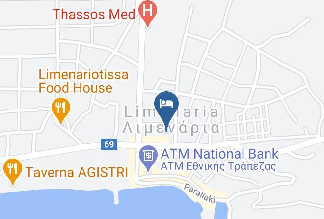 Thasos - The Dome Luxury Hotel Thassos Maps