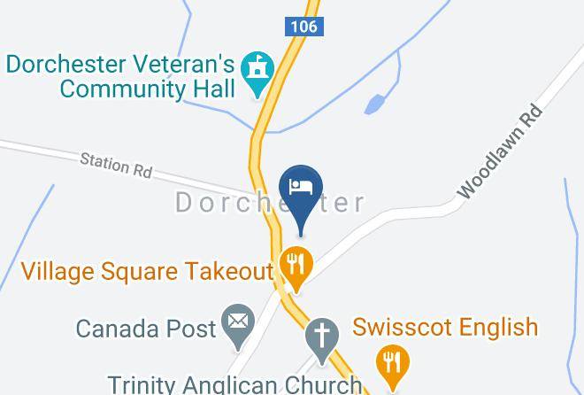 The Dorchester Jail Bnb Map