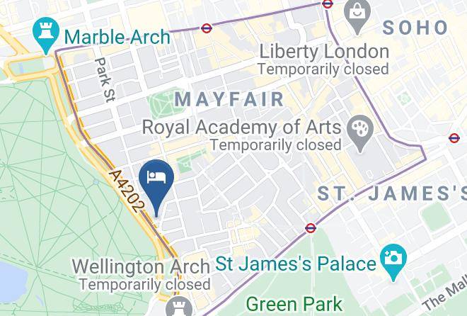 London - The Dorchester Maps