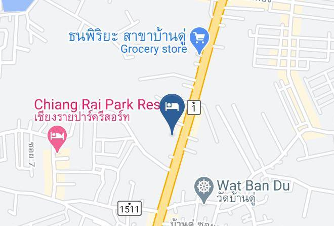 Mueang Chiang Rai District - The Dorm Chiangrai Maps