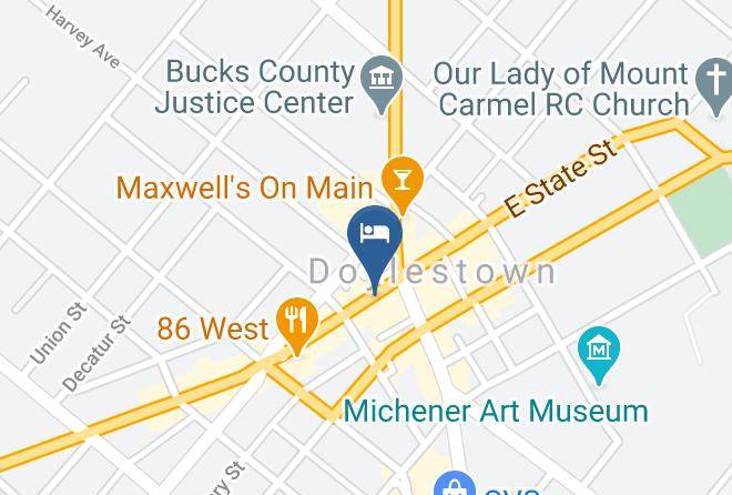 Bucks - The Doylestown Inn Maps