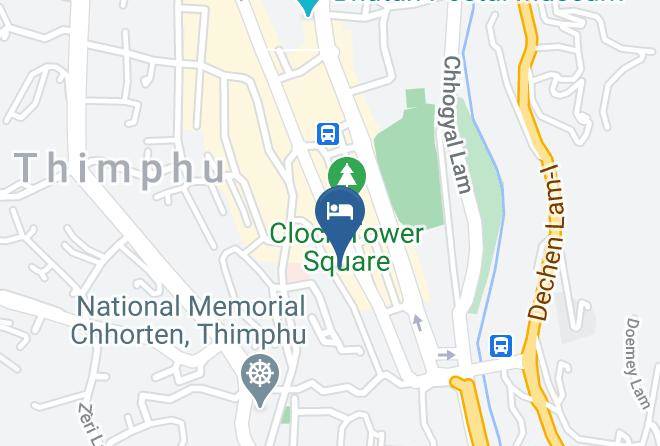 Thimphu - The Dragon Boutique Maps