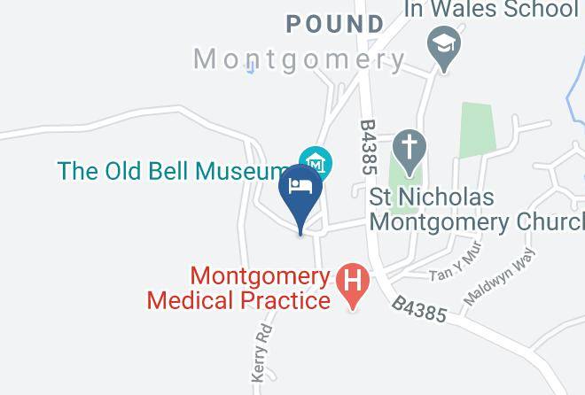 Powys - The Dragon Hotel Maps