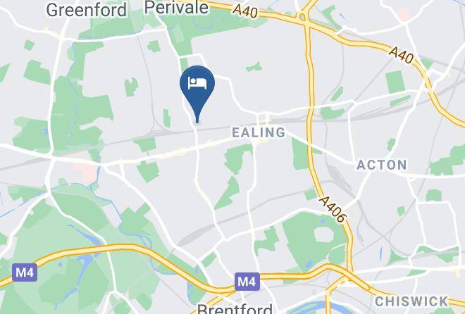 London - The Drayton Court Hotel Ealing Maps