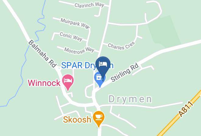 The Drymen Inn Map