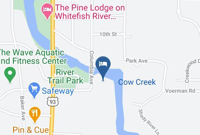 Flathead - The Duck Inn Lodge Maps