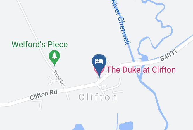 The Duke At Clifton Map