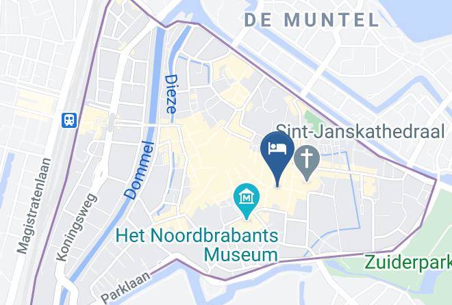 S Hertogenbosch - The Duke Boutique Hotel Maps