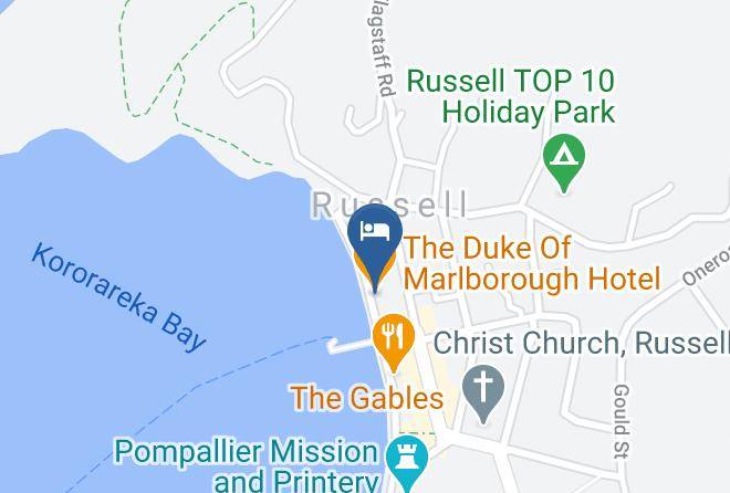 Far North - The Duke Of Marlborough Hotel Maps