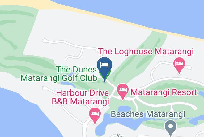 Thames Coromandel - The Dunes Matarangi Golf Club Maps