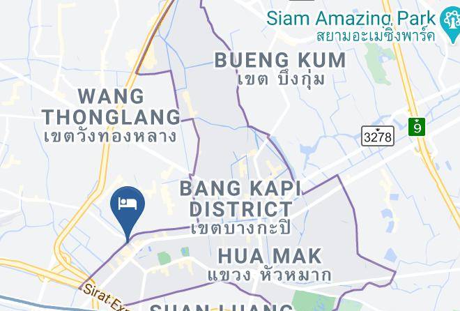 The Dynasty Hotel Bangkok Map