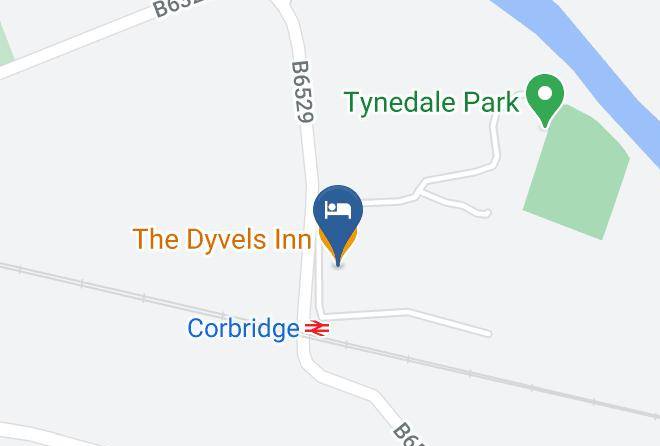 The Dyvels Inn Map