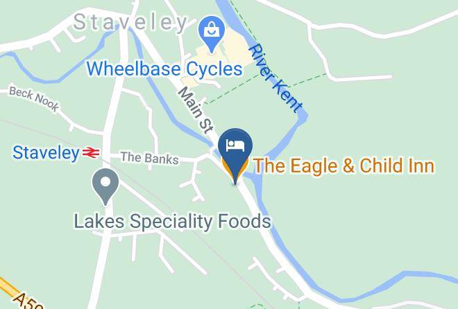 Cumbria - The Eagle & Child Inn Maps