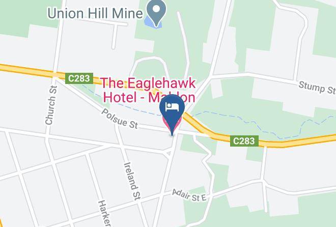 Mount Alexander - The Eaglehawk Hotel Maldon Maps