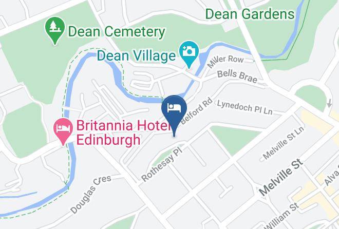 Edinburgh City - The Edinburgh Residence Maps