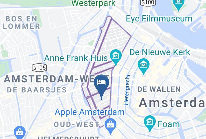 Amsterdam - Melrose Hotel Maps