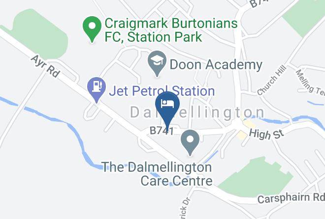 The Eglinton Hotel Map