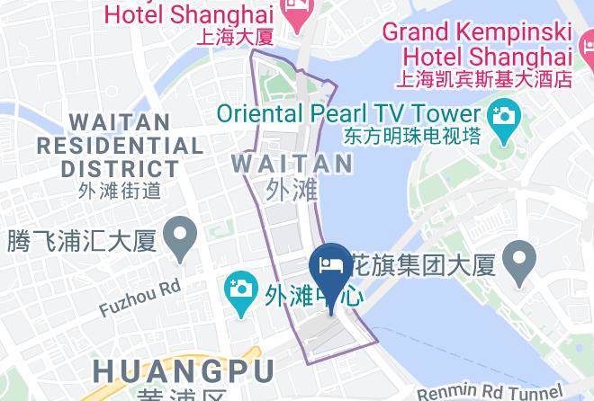 Huangpu District - The Eight Art Hotel On The Bund Maps