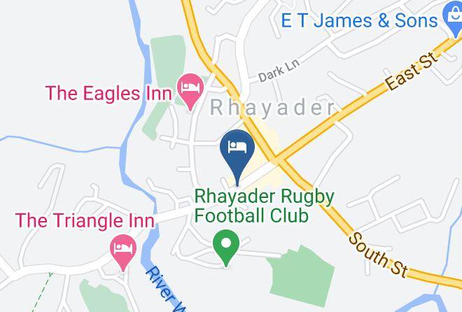 Powys - The Elan Hotel Maps