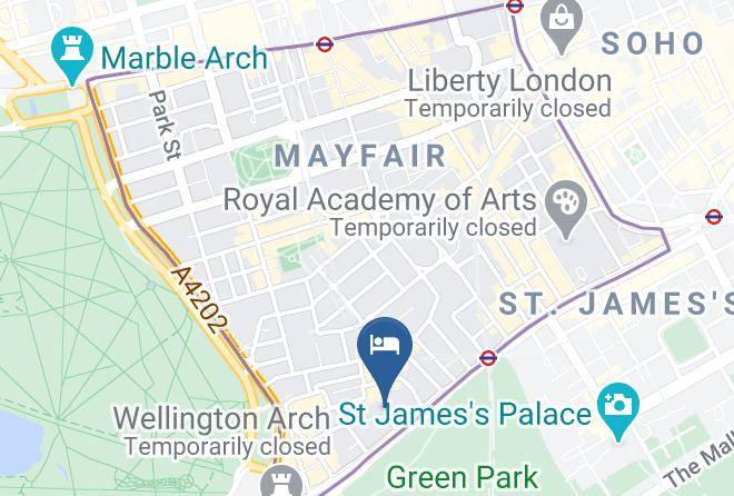 London - The Elegant Mayfair Maps