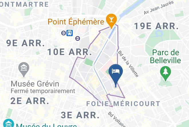 Paris - The Element Hotel Maps
