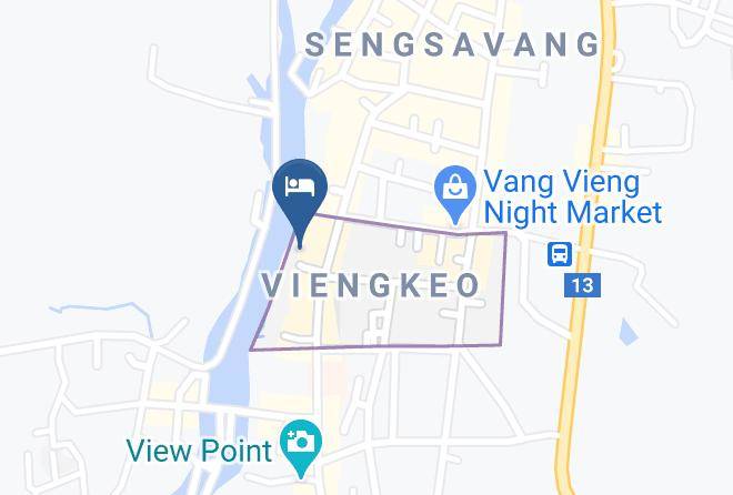 Vangvieng - The Elephant Crossing Hotel Maps