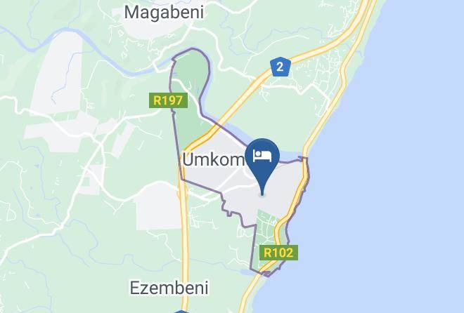 Ethekwini - The Elephants Tusk B&b Maps