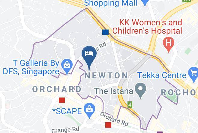 Newton - The Elizabeth Hotel Maps