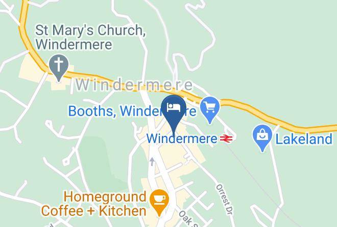 Cumbria - The Elleray Hotel Maps