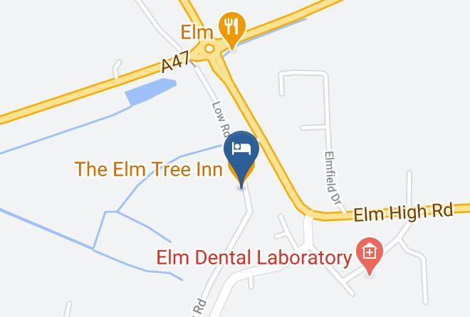 Cambridgeshire - The Elm Tree Inn Maps