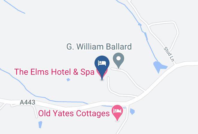 Worcs - The Elms Hotel & Spa Maps