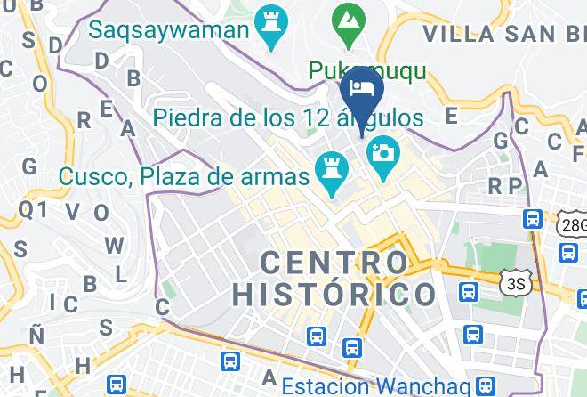 Cusco - The Embassy Cusco Hotel Maps