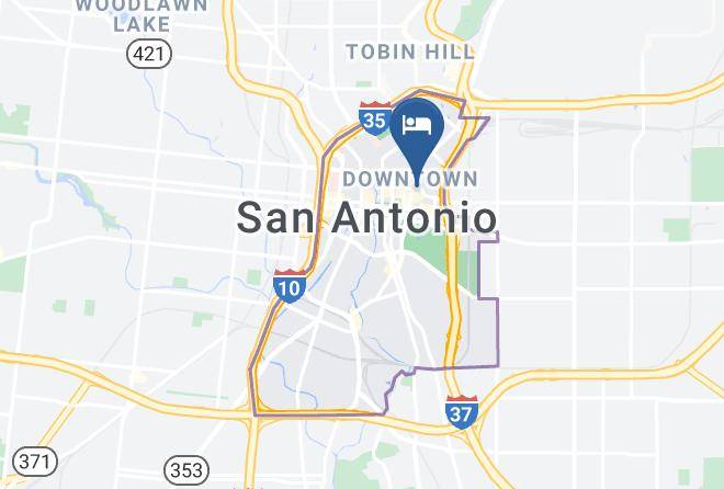 Bexar - The Emily Morgan San Antonio A Doubletree By Hilton Hotel Maps