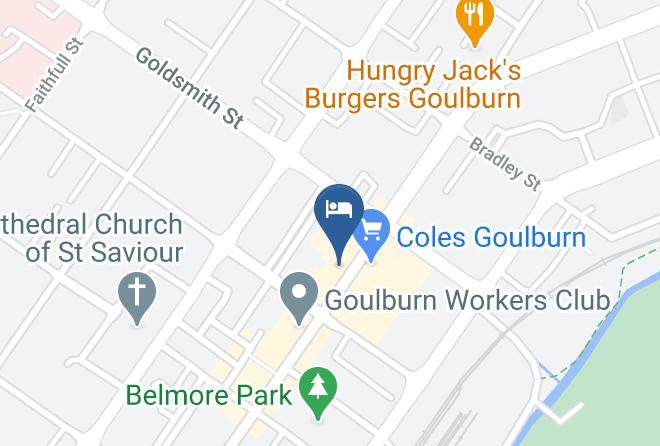 Goulburn Mulwaree - The Empire Hotel Goulburn Maps
