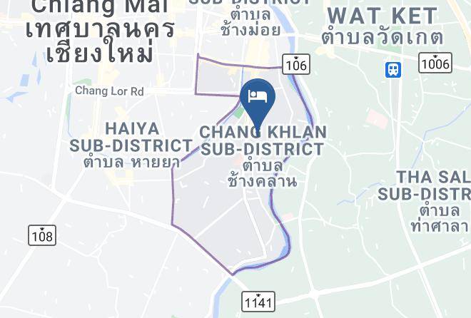 Amphoe Mueang Chiang Mai - The Empress Chiang Mai Hotel Maps