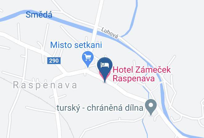Raspenava - The Enchanted Castle Hotel Maps
