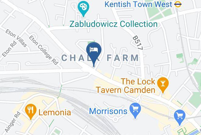 London - The Enterprise Bar & Hotel Maps