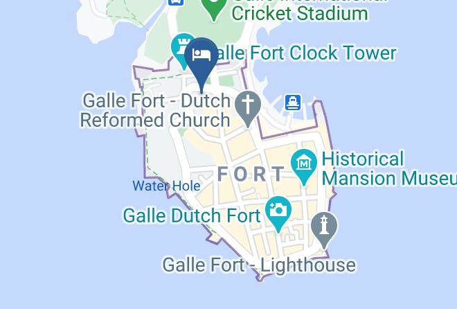 Galle - The Entrance Galle Fort Maps