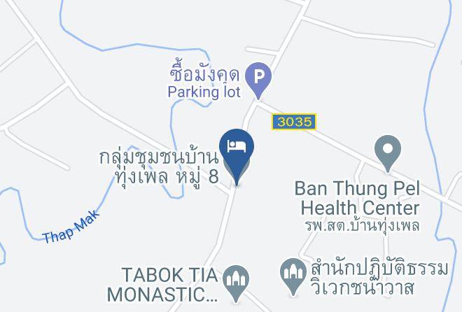 Amphoe Makham - The Entrance To Ban Ton Nam Chan Maps