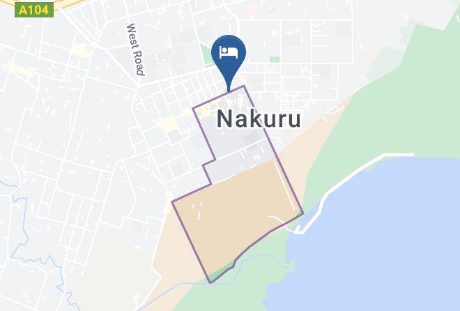 Nakuru - The Eros Hotel Maps