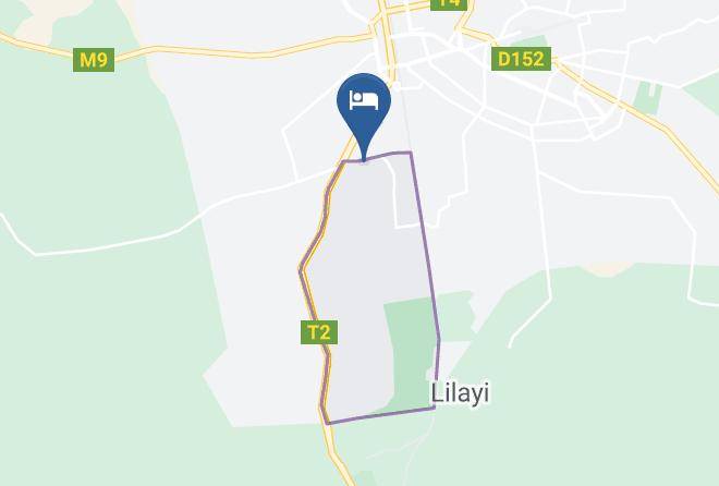 Lusaka - The Escape Lodge Maps