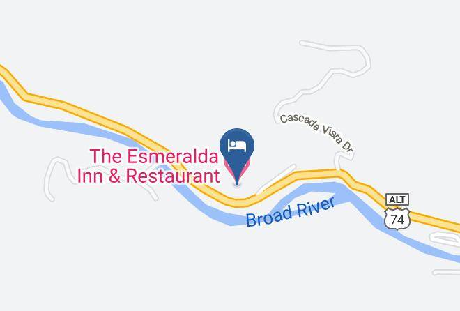 Rutherford - The Esmeralda Inn & Restaurant Maps