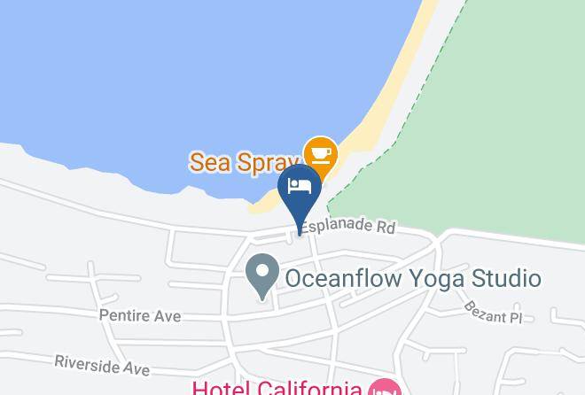 Cornwall - The Esplanade Hotel Newquay Maps