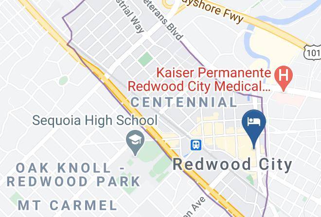 San Mateo - The Euro Hotel Maps